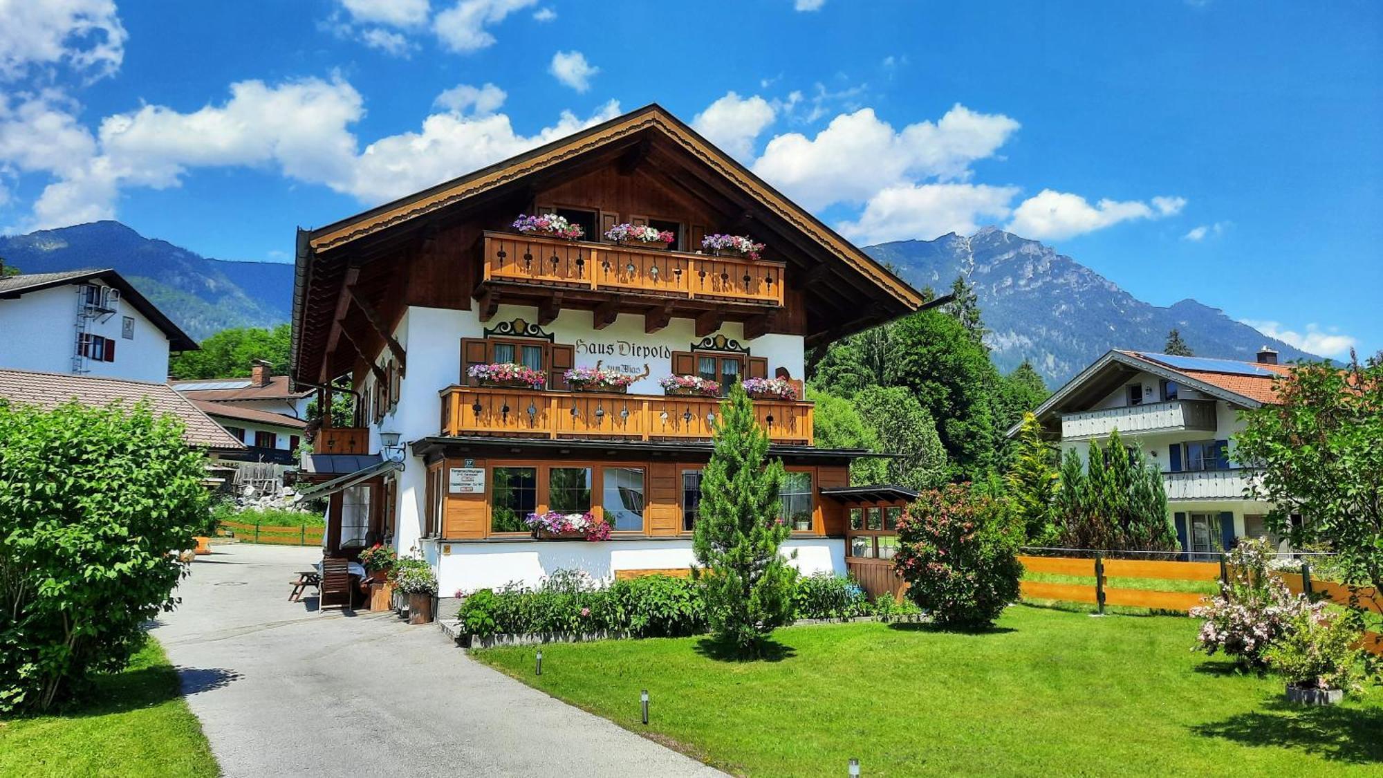 Ferienwohnung Alpspitze Grainau Exterior foto